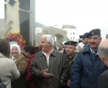 الشرطة تشارك في افتتاح النصب التذكاري في نابلس لمبعدي كنسية المهد.
