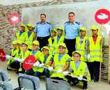 الشرطة تختتم دورة للشرطة المدرسية في مدرسة شويكه الاساسية في طولكرم
