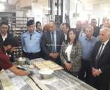 شرطة بيت لحم تشارك بجولة تفقدية على المنشآت والمصانع بمناسبة يوم المنتج الوطني