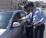 الشرطة تنظم حملة توعوية للسائقين بمناسبة إقتراب فصل الشتاء في بيت لحم