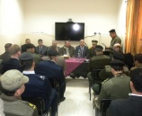 الشرطة تشارك في حفل افتتاح غرفة العمليات المشتركة في قلقيلية