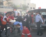 إصابة 8 أشخاص بحادث سير في قلقيلية