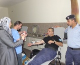 الشرطة تشارك بالحملة الوطنية للتبرع بالدم في ضواحي القدس