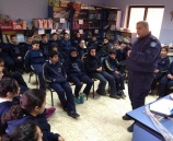 الشرطة تقدم محاضرة توعية مرورية لطلبة مدرسة دير اللاتين في بيت جالا