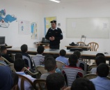 الشرطة تنظم سلسة من المحاضرات الشرطية لطلبة مدرستي فلسطين والمرابطين في قلقيلية