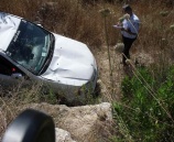 اصابة مواطن في حادث سير في قلنديا