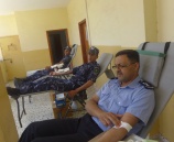 شرطة بيت لحم تتبرع بالدم لصالح بنك الدم الوطني