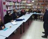 الشرطة تنظم محاضرة لمعلمي المدارس في بيت لحم