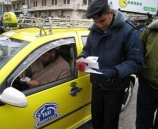 الشرطة تشرع بحملة لفحص المركبات العمومية في قلقيلية