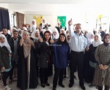 الشرطة تقدم محاضرة حول مخاطر المخدرات لطالبات مدرسة بنات العبيدية في بيت لحم