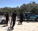 الشرطة تلقي القبض على 15 شخص شاركوا في مشاجرة ببلدة بيت امر