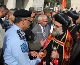 الشرطة تؤمن وتشارك بمراسم استقبال النائب البطريركي الجديد للسريان الارثوذكس في بيت لحم
