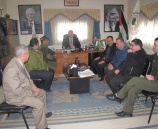 الشرطة تشارك لجنة العلاقات العامة للمؤسسة الأمنية في زيارة لعدد من المؤسسات في قلقيلية