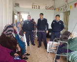 الشرطة تزور بيت الأجداد ومؤسسات بلدتي دير الغصون والجار وشيه شمال  طولكرم.