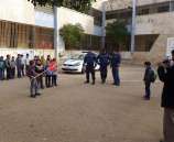 الشرطة تنظم يوم تدريبي ترفيهي لطلاب مدرسة ابن النفيس في طوباس