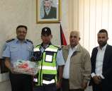 اللواء البكري محافظ محافظة بيت لحم يكرم شرطة المرور في بيت لحم