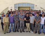 كلية فلسطين للعلوم الشرطية تستضيف طلاب  من مدرسة تفوح  الثانوية