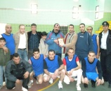 مباراة ودية في كرة الطائرة بين شرطة طولكرم وشرطة محافظة جنين
