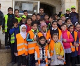 الشرطة تستقبل طلاب وطالبات مدارس بلدة بني نعيم في الخليل