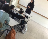 الشرطة تحاضر بطالبات مدرسة بنات برهان الدين العبوشي في جنين