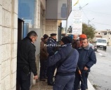 الشرطة تحبط بالتعاون مع المواطنين عملية سطو على الصراف الالي للبنك العربي شرقي  بيت لحم