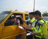 مؤسسات المجتمع المحلي تشارك الشرطة بفعاليات أسبوع المرور في قلقيلية