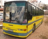 الشرطة تضبط حافلة نقل ركاب مزورة تقل رحلة لرياض الأطفال في قلقيلية