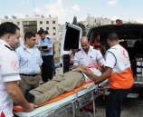 اصابة 11 مواطن بحادث سير في جبع