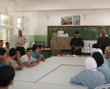 الشرطة تنظم محاضرة لطلبة مدرسة كفر ثلث في قلقيلية
