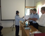 شرطة طوباس تخرج دورة الإدارة المتوسطة