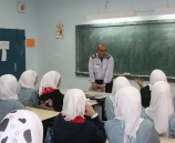الشرطة تنظم محاضرات توعية وإرشاد لطالبات مدرسة بنات العودة في قلقيلية