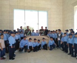 من فعاليات زيارة مخيم الشرطي الصغير في سلفيت لضريح الشهيد الرمز الرئيس الراحل ابو عمار ومتحف ياسر عرفات