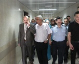 المحافظ والشرطة يزوران مستشفى جنين لمتابعة حالات طلبة صانور