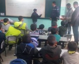 الشرطة تطلق المرحلة الثالثة من المحاضرات الأمنية و الشرطية في مدارس محافظة سلفيت
