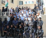 الشرطة تقوم بمناورة تدريبية لتحرير رهائن مختطفين في بيت لحم