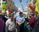 الشرطة تشارك في احياء فعاليات يوم االاسير الفلسطيني بنابلس