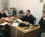 الشرطة تشارك لجنة العلاقات العامة للمؤسسة الأمنية في زيارتها لعدد من الجمعيات في قلقيلية