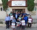 الشرطة تحيي يوم الطفل الفلسطيني مع أطفال دار الأيتام لرعاية وإيواء الأيتام في قلقيلية