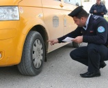 الشرطة تنظم حملة لفحص المركبات في قلقيلية