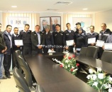 الشرطة تخرج المشاركين في برنامج التدريب أثناء الخدمة في اريحا