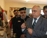 الشرطة تشارك في افتتاح معرض للتراث الشعبي الفلسطيني في قلقيلية