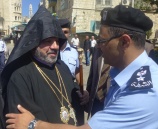 الشرطة تقدم التهانئ لبطريرك الأرمن الأرثوذكس خلال زيارته لمدينة الميلاد