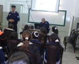 الشرطة تنظم محاضرتين مروريتين في مدارس الجمعية الخيرية الإسلامية في رام الله
