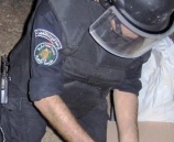 الشرطة تتلف مقذوف مدفع عيار 54ملم في نابلس