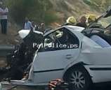 وفاة مواطن وإصابة زوجته وابنه بجروح خطيرة بحادث سير جنوبي بيت لحم