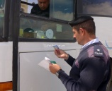 الشرطة تنظم حملة مرورية على حافلات الرحل المدرسية في قلقيلية