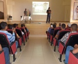 كلية فلسطين للعلوم الشرطية تستضيف طلاب  من مدرسة ترقوميا الثانوية