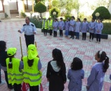 الشرطة تعقد ست محاضرات بالتوعية الأمنية و الشرطية  في مدارس بلدة فرعون في طولكرم