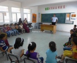 الشرطة تنظم 3 محاضرات في مخيم  (متضامنون مع أطفال اليرموك)  الصيفي في ضواحي القدس