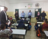 الشرطة تنظم محاضرات توعوية شرطية لطلاب وطالبات مدارس بلدة المغير في جنين